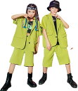 キッズダンス衣装 ヒップホップ 小学生 子供服 スーツセット 半袖 練習着 女の子 男の子 チアガールダンス衣装 ジャズ衣装 ダンスウェア 夏服 HIPHOP ...