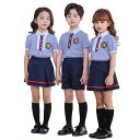 子供 入学式 半袖 スーツ セーラー風 男の子 女の子 制服 上下セット フォーマル 学生服 スクールシャツ キッズ 中学校制服 子どもダンス 演出服 半袖 幼...