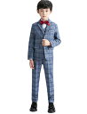 6点セット フォーマルスーツ チェック 男の子 子供スーツ 子供服 100 110 120 130 140 150 160 170 180 cm 入学式 卒業式...