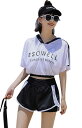 水着 レディース 保守 みずぎ 体型カバー 韓国 海水浴 ビキニ フード付き 3点セット プール セパレート 水泳 スポーティー リゾート 旅行 着痩せ 盛れる...