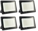 IP66防水 LED 投光器 作業灯 100V/200V 85-265V対応 100W 15000LM フラッドライト 省エネ 高輝度 アース付きプラグ PSE...