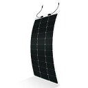 120W 太陽光パネル 変換効率20.8% 全並列ソーラーパネル【12V充電/電流 6.25A】【影に強い理由: 3列セル列を全並列で構成する独自設計】単結晶PERC 太陽光パネル/汚れ、影に強い!! オフグリッドシリーズ 12Vシステム充電用 GWソーラー