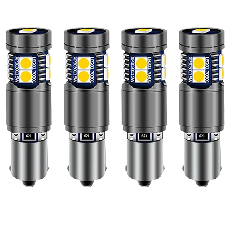 LED ピン角180° ポジションランプ ナンバー灯 ルームランプ ウエッジ球 爆光 12-24V車用 車検対応 9個3030チップ 4個セット