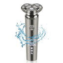 髭剃り シェーバー USB充電 低騒音 乾湿両用 IPX6防水 水洗い可 LCDディスプレイ ロック機能 海外対応 男性への誕生日プレゼント(2)