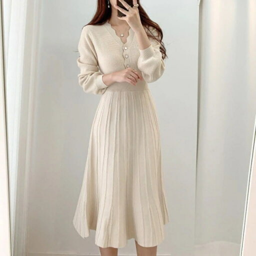 冬のワンピースニットワンピースドレス韓国ファッションニットワンピース セーター 可愛い着痩せ 秋服ロングニットワンピース 冬のワンピースニットワンピースドレス韓国ファッションニットワンピース セーター 可愛い着痩せ 秋服ロングニットワンピース