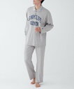 パジャマ /チャンピオン ルームウェア 長袖長パンツ ダンボールニット メンズ