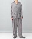 パジャマ 「メンズ用」シルクスリープウェアセットL メンズ