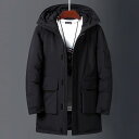 ダウンコート メンズ コート 冬服 アウター ロングコート ダウンジャケット 秋冬 防風 厚手 代 代 防寒着 冬物