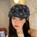 マストアイテムです ストリート レディースかい カジュアル加工キャップ 大人っぽ 上品ファッション秋フレンチ