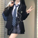 冬アウターセーラー服春トレンチコート韓国 学生 スクールブレザー 女子高生 中学生 冬 女の子 レディース 卒業式 高校生 無地 学生服 春 秋 入学 ジャケット 制服ジャケット 無地 JK服 スクー