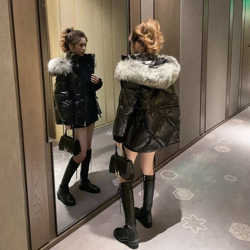 新しいタイプ 短いタイプ ダウンジャケット 引き綱 身を修める やせて見える 冬服 綿入れ 厚手 外 新しいタイプ 短いタイプ ダウンジャケット 引き綱 身を修める やせて見える 冬服 綿入れ 厚手 外
