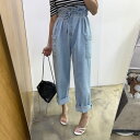 ワイドパンツ デニム ハイウエスト レディース ジーンズ デニムパンツ 春夏 きれいめパンツ 美脚 脚長効果 着痩せ おしゃれデニムパンツ