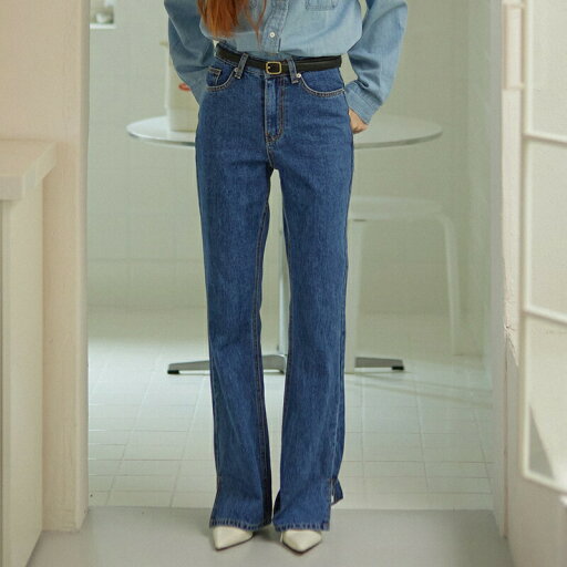 YUPPESLIT DENIM PANTS_2 COLORS YUPPESLIT DENIM PANTS_2 COLORS