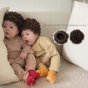 ベビー帽子 秋と冬のかわいい超かわいい男性の赤ちゃん女性の赤ん坊の毛のウールの帽子の子供の赤ん坊のかつらの帽子