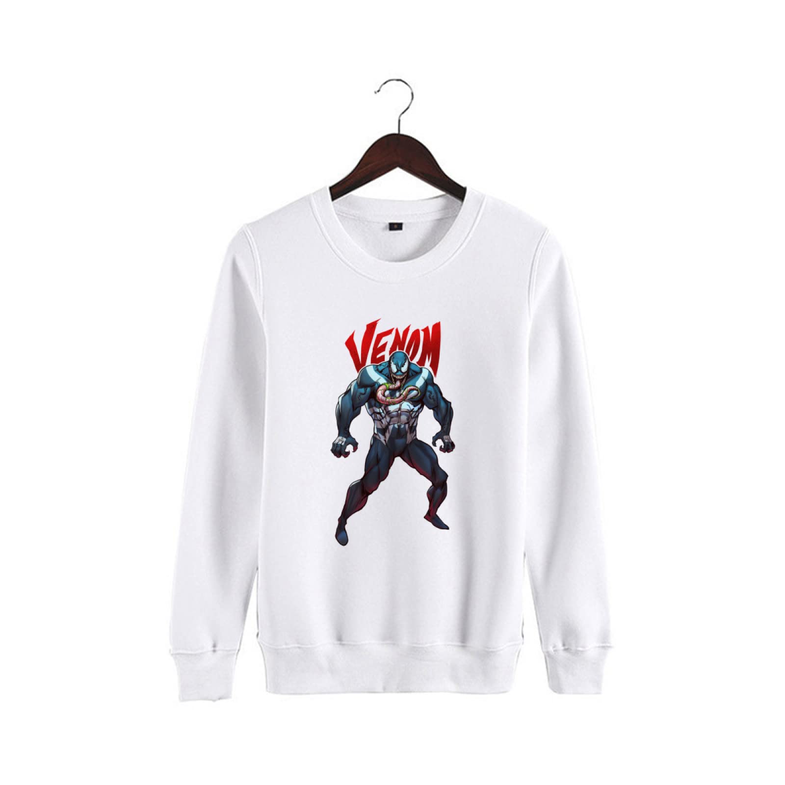 パーカー メンズ トレーナー ヴェノム スウェットシャツ コットン クルーネックス 長袖 Tシャツ トップス スポーツウェア 大きいサイズ カジュアル 春秋冬服