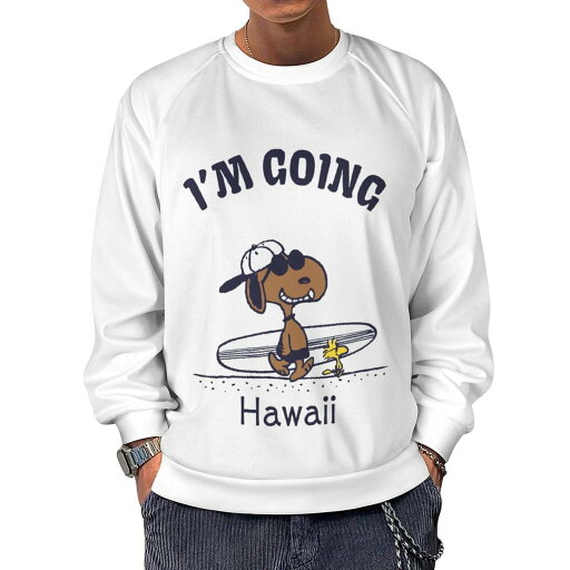 トレーナー メンズ ピーナッツ スヌーピー ハワイ 長袖 大きいサイズ 丸襟 Tシャツ 大きいサイズ プルオーバー スウェット パーカー おしゃれ 人気 春 秋 冬服 創意デザイン トレーナー メンズ ピーナッツ スヌーピー ハワイ 長袖 大きいサイズ 丸襟 Tシャツ 大きいサイズ プルオーバー スウェット パーカー おしゃれ 人気 春 秋 冬服 創意デザイン