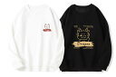 ジュタオピン ペアルック トレーナー カップル 長袖tシャツ レディース トレーナー メンズ アウター ペア カップル トレーナー お揃い ペア服 可愛い 竜 ...