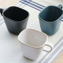 マグカップ 245ml square pottery スクエアポタリー 磁器 ( 食洗機対応 電子レンジ対応 オーブン対応 マグ カップ コップ スクエア )