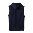 スウェットベスト メンズ パーカー ノースリーブ フード付き カジュアル 防寒 防風 おしゃれ 秋冬 軽量 冬服 インナーベスト アウター 裏起毛 袖なし 防寒ベスト チョッキ ベスト 暖かい ジャケット 釣り スポーツ