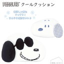 【メール便送料無料】スヌーピークールクッション 熱中症対策 ひんやり 夜間 リラックスタイム PEANUTS 保冷ジェル付き 使用持続時間約30分 カミオジャパン