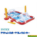 【送料無料】[O57147] INTEX アクションスポーツプレイセンター ACTION SPORTS PLAY CENTER サッカーボール バレーボール 野球セット 屋外 庭 子供 水遊び プールビニールプール インテックス 家庭用 巣ごもり おうち　※ラッピング不可 1