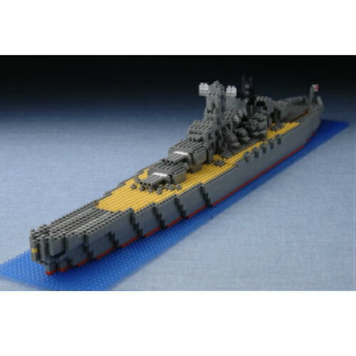 【送料無料】nanoblock 日本海軍　戦艦大和 NB-004ナノブロック 大人 子供 城 寺 日本 世界遺産 趣味プラモデル 誕生日 クリスマス プレゼント カワダ japan tokyo 2