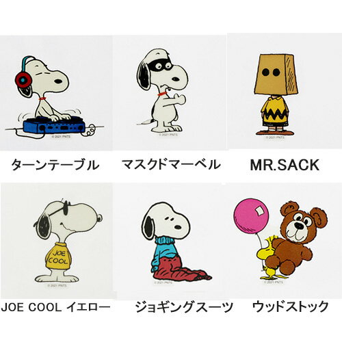 【2枚以上同時購入でメール便送料無料】スヌーピー 貼ってはがせるステッカー PEANUTS STICKER 耐熱 耐水 イラスト かわいい シール 女の子 女子 男の子 男子 目印 デコレーション