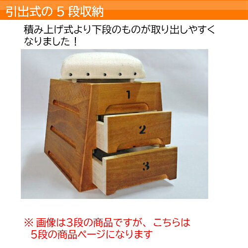 [b102]TOBICOBACOトビコバコ 跳び箱型小物入れ 引出し5段 ザズー 豊田産業 収納 おしゃれ 天然木 とびばこ プレゼント 引出し式 ミニサイズ [2]
