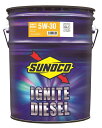 [0170034] スノコ IGNITE DIESEL DL1 5W30 20L【送料無料】メーカー取寄せ品 FULL SYNTHETIC 4輪車用ガソリン・ディーゼルエンジン両用 オイル