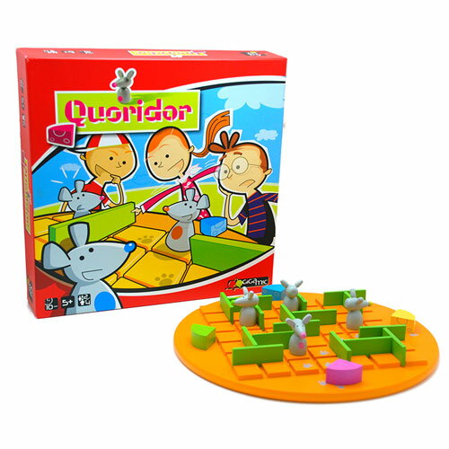 【送料無料】[GK003]Gigamic コリドール・キッズ パズル 脳トレ おしゃれ インテリア レトロ 遊べる 卓上 おもちゃ 玩具 クリスマス プレゼント 贈り物 巣ごもり おうちで遊べる パズル 囲碁 チェス オセロ メンサ認定 ギガミック ボードゲーム 3