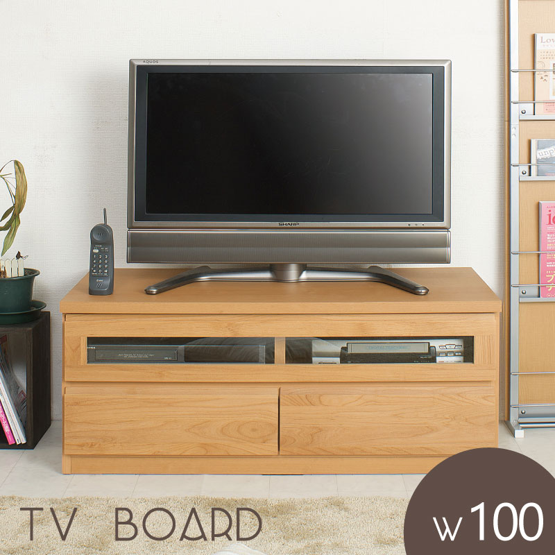 乐天商城 - 【10日限定★全品10%OFFクーポン】 品質の高い 日本製 完成品 天然木 テレビボード ローボード 幅101 テレビ台 アルダー 収納 木製 高級感 100 奥行45 ガラス扉付き フラップ扉 リビングボード ロータイプ おしゃれ 32型 40型