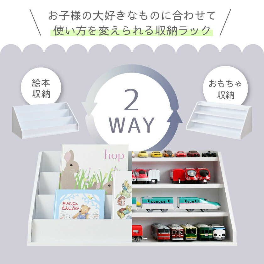 【完成品】 好きを飾ってお片付け 2WAY キューブボックスα 【送料無料】 ひな壇 プラレール ミニカー ぬいぐるみ ディスプレイ棚 カラーボックス 木製 おもちゃラック 収納棚 3段 絵本ラック 絵本棚 [3]
