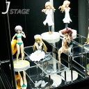 【15日★90名限定★全品5%OFFクーポン】 立体的に飾る フィギュア ひな壇 2段・高さ50/100set アクリル雛壇 ヒナ壇 透明 コレクション棚 フィギュア棚 展示用