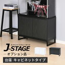 【15日★90名限定★全品5%OFFクーポン】 \ 魅せて 隠す収納 /【オプション品】 フィギュア 飾り棚 コレクションケース ディスプレイケース スタンド 台 大型 横長 収納 おしゃれ J-STAGE