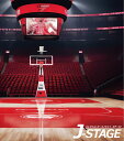【J-STAGE スタンダード レギュラータイプ専用 背面デザインシート】 バスケットコート NBA 体育館 バスケットゴール スタジアム