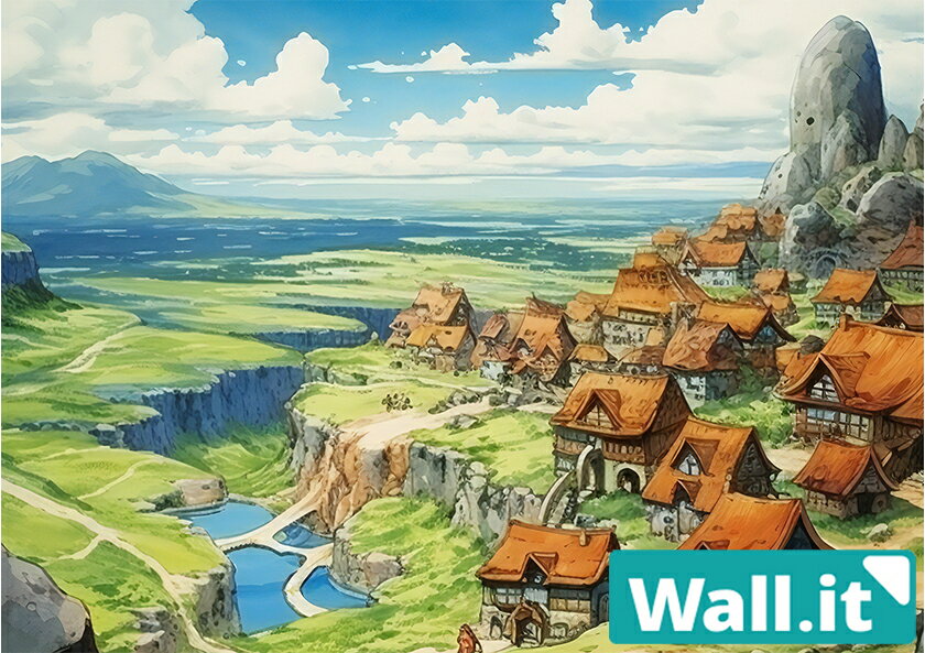 Wall.it A4 ե奢ǥץ쥤̥ǥ󥷡  ۹ ¼  ļ  ιϩ ι RPG ե...