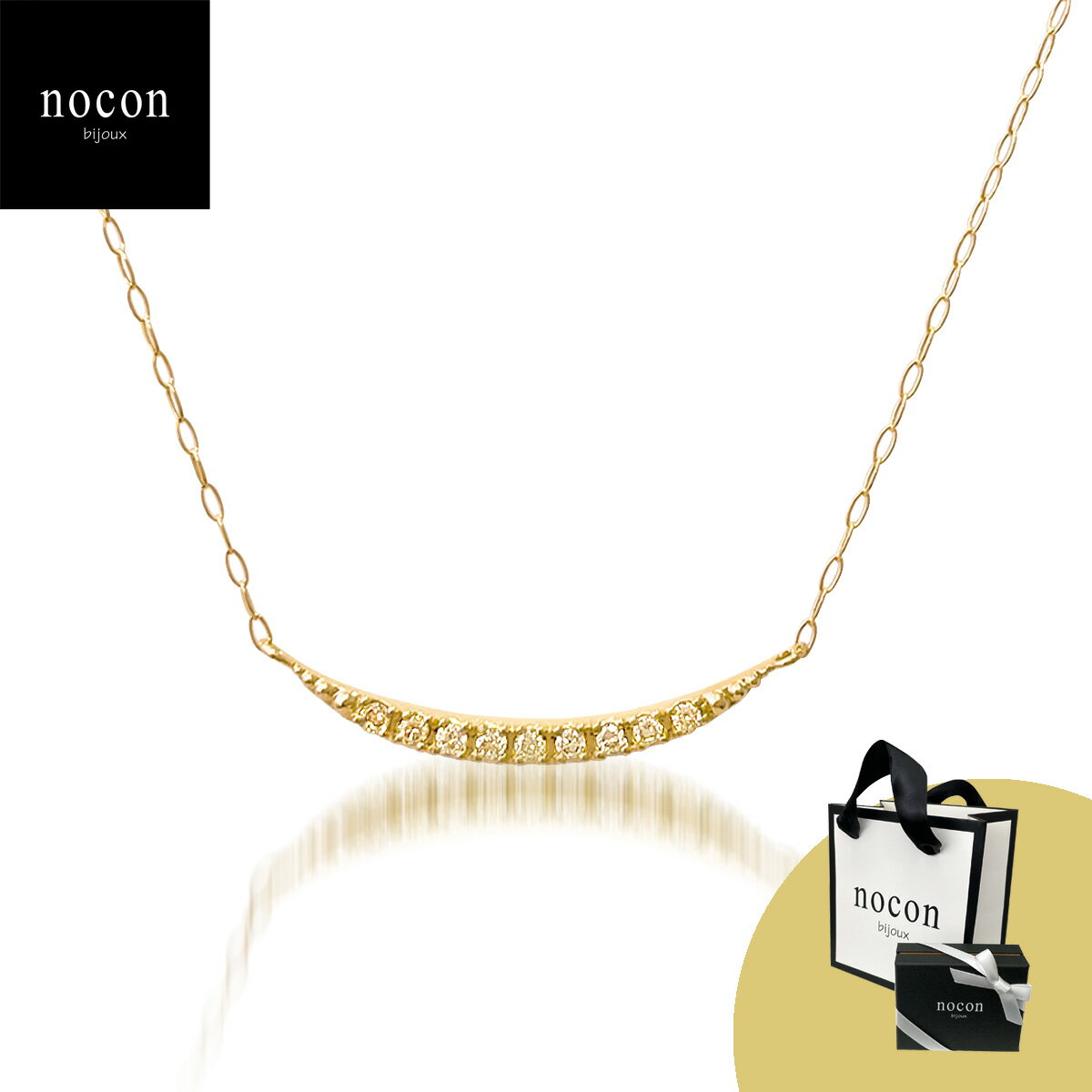 【10％OFF☆特別価格】～12/11まで K10 ダイヤネックレス ダイヤモンド ラインネックレス ダイヤ 0.07ct 天然 輝き 華やか 大人 女性 10金 ゴールド ライン シンプル 綺麗 普段使い 重ね着け カジュアル オフィス 仕事 上品 バースデー プレゼント 贈り物 クリスマス