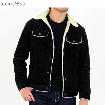 メンズ コーデュロイ ボア ジャケット 秋冬 防寒 アウター 暖かい ボア付き 秋 冬 綿 ストレッチ 袖 裏 キルト キルティング ランチコート カジュアル アメカジ バイカー 黒 茶 グリーン S M L LL【EAGLE STAR/イーグルスター】