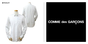 COMME des GARCONS HOMME DEUX コムデギャルソン シャツ 長袖 ホワイト メンズ