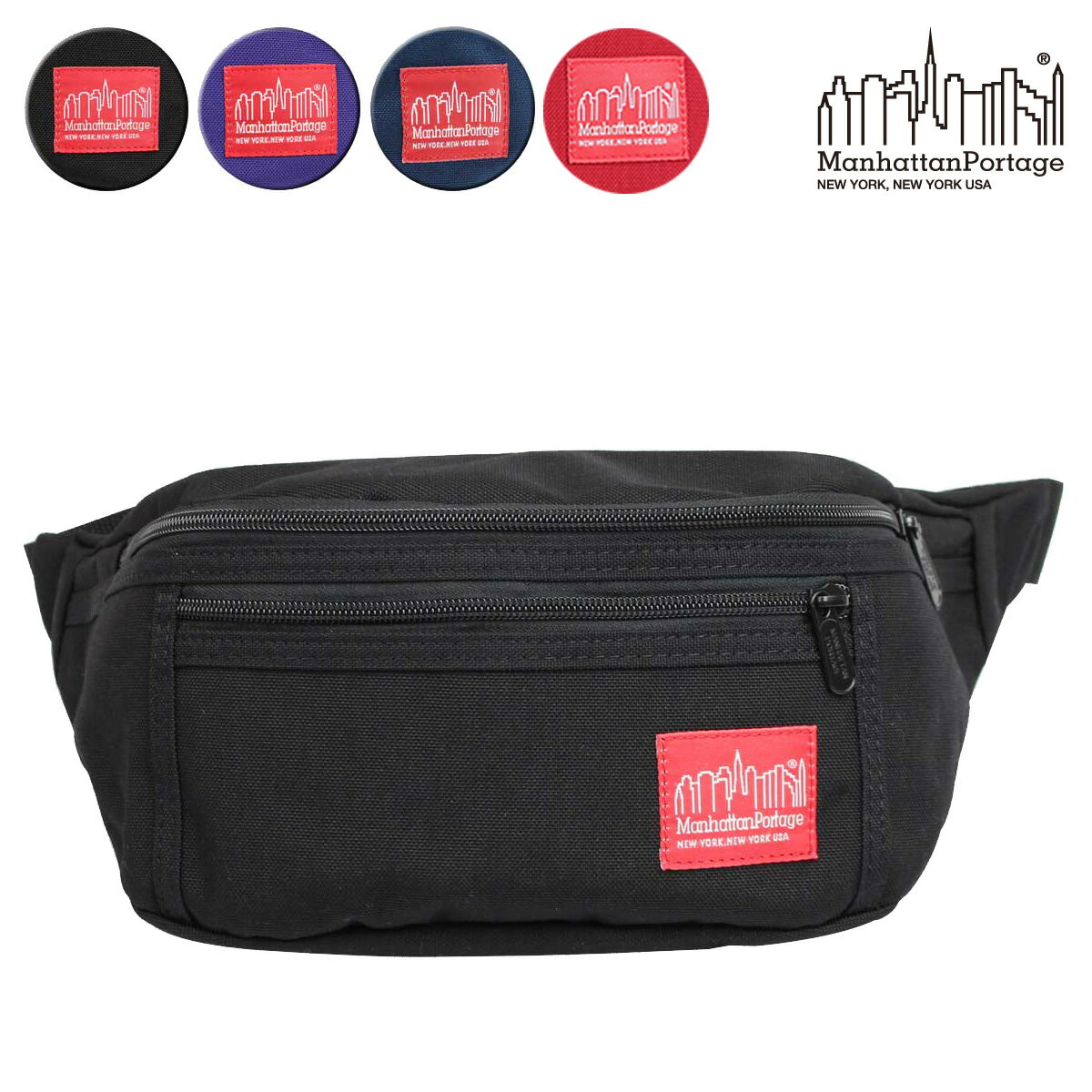 Manhattan Portage ALLEYCAT WAIST BAG マンハッタンポーテージ ウエストバッグ ボディバッグ メンズ レディース 1101