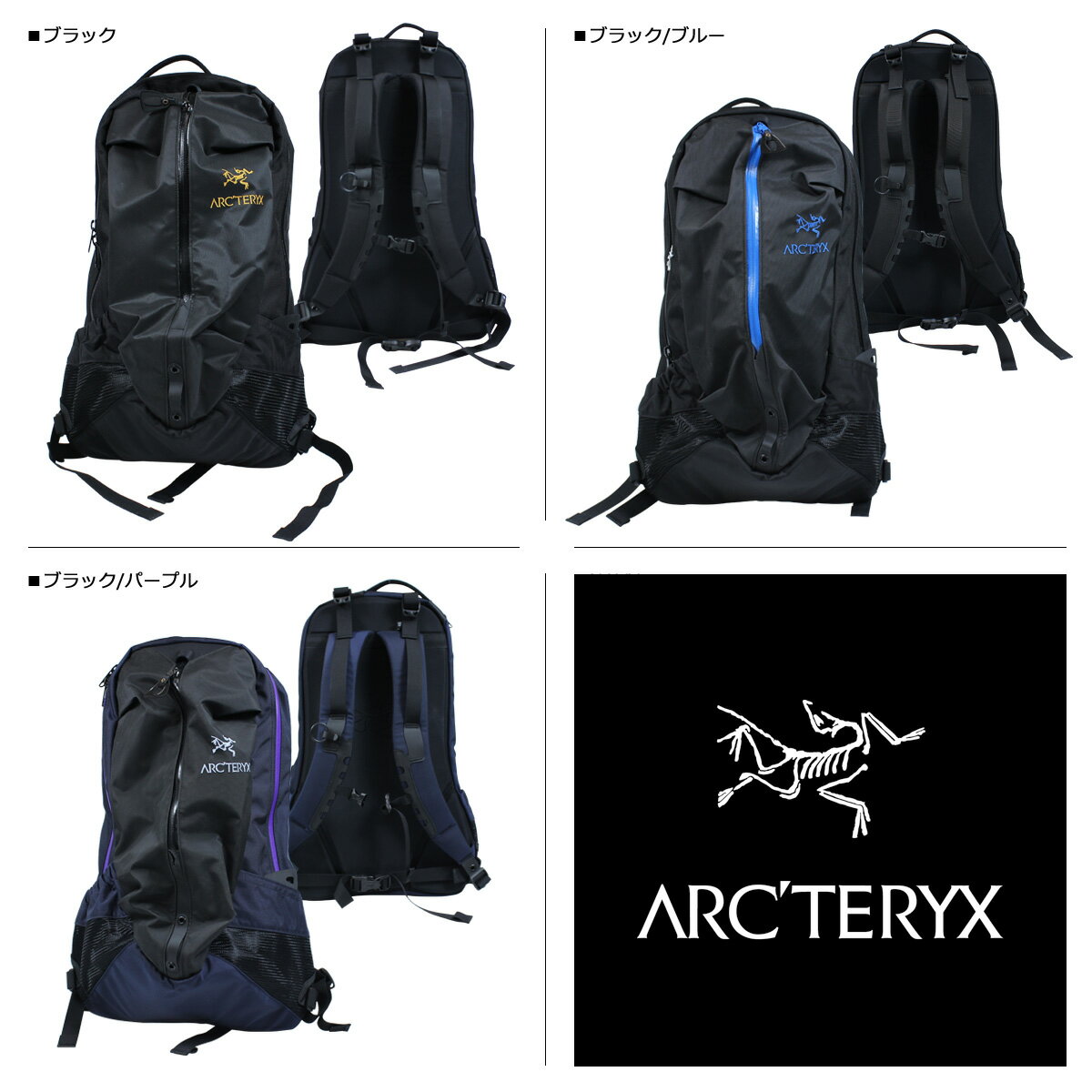 ARC'TERYX ARRO 22 BACKPACK アークテリクス リュック アロー22 バックパック 22L 6029