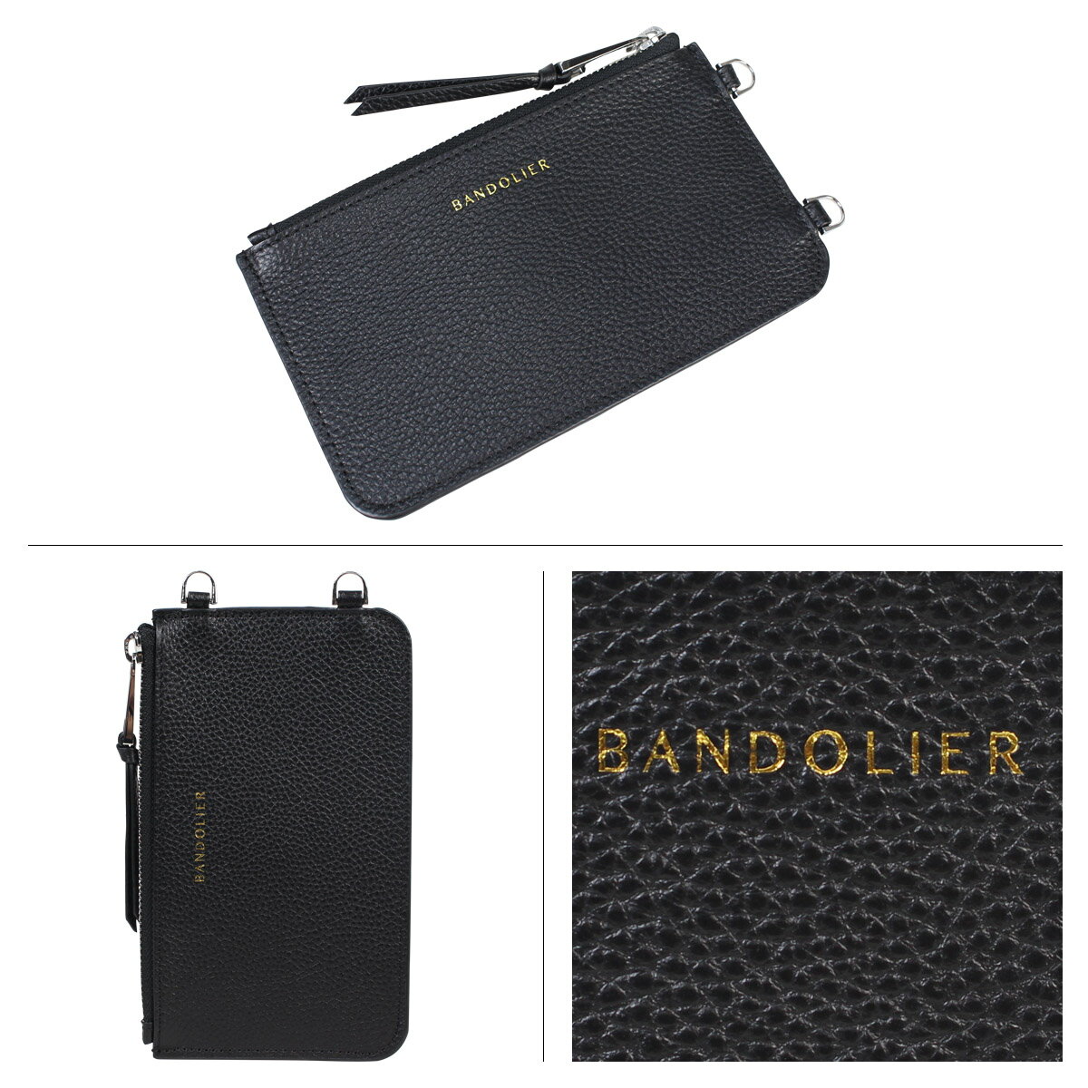 【最大1000円OFFクーポン配布中】 BANDOLIER EMMA POUCH バンドリヤー ポーチ レザー メンズ レディース 3