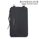 【最大1000円OFFクーポン配布中】 BANDOLIER EMMA PEWTER POUCH バンドリヤー ポーチ レザー メンズ レディース ブラック