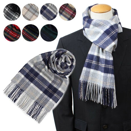 Johnstons CASHMERE TARTAN MUFFLERS ジョンストンズ カシミア マフラー チェック WA000016 レディース メンズ [10/24 新入荷] [1810]