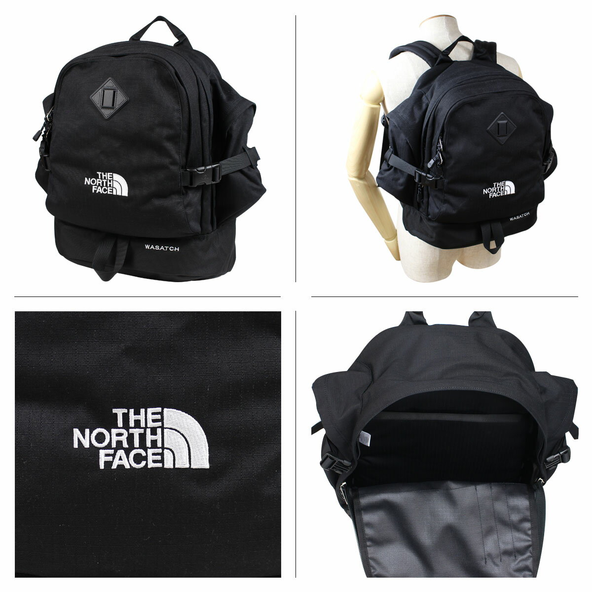 【最大1000円OFFクーポン配布中】 THE NORTH FACE WASATCH ノースフェイス リュック メンズ レディース バックパック ワサッチ NM71860