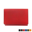 Il Bussetto CARD CASE イルブセット 名刺入れ カードケース パスケース メンズ レディース 本革 ブラック ダーク ブラウン レッド ブル...