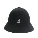 【最大1000円OFFクーポン配布中】 KANGOL BERMUDA CASUAL カンゴール ハット キャップ 帽子 バケットハット メンズ レディース ブラック ホワイト レッド 黒 白 195169015