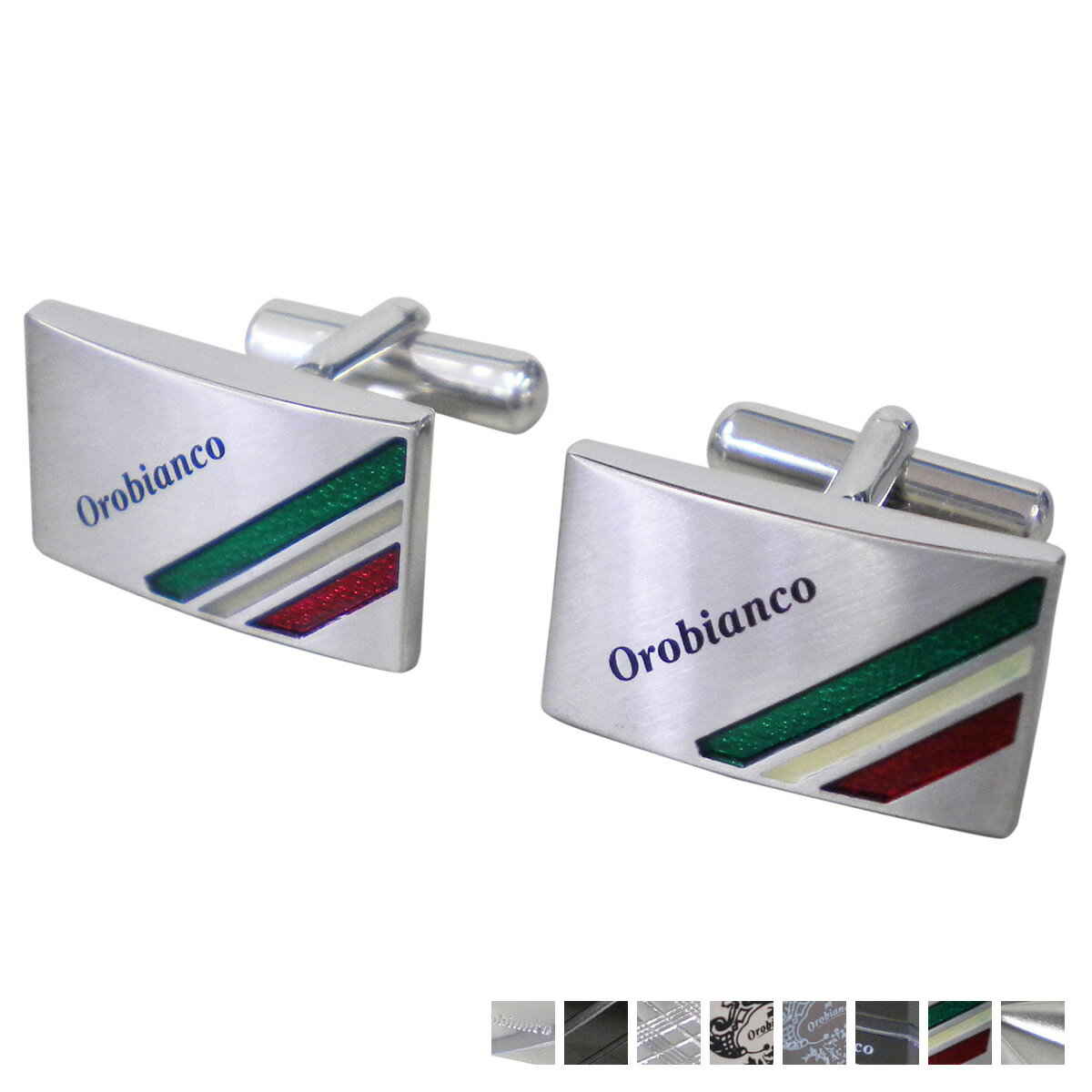 【最大1000円OFFクーポン】 Orobianco CUFFLINK オロビアンコ カフスボタン カフリンクス メンズ シルバー 結婚式 ORC80