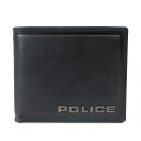 POLICE EDGE SHORT WALLET ポリス 財布 二つ折り メンズ レザー ブラック キャメル ダーク ブラウン 黒 PA-58000