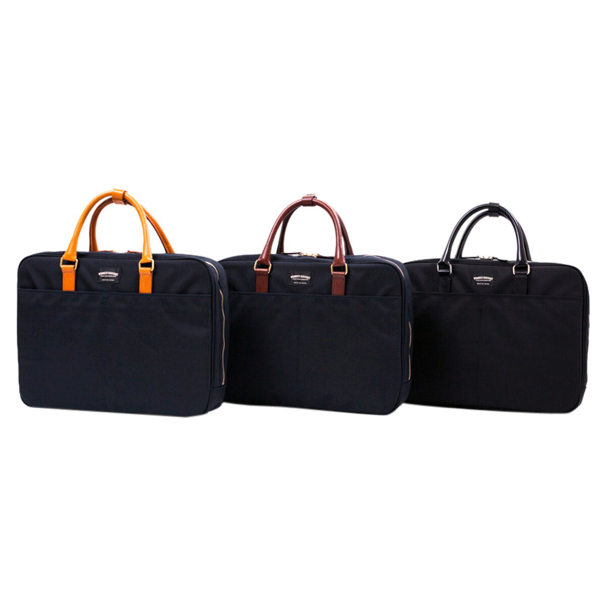 ワンダーバゲージ ブリーフケース 【最大1000円OFFクーポン配布中】 WONDER BAGGAGE GOODMANS MG BUSINESS BAG ワンダーバゲージ バッグ ビジネスバッグ ブリーフケース ショルダー グッドマンズ メンズ ブラック ネイビー チョコ 黒 WB-G-011